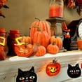 thumbnail image 4 of Calabazas artificiales para decoración de Halloween, simulación de Acción de Gracias, centro de mesa de otoño, accesorios de decoración de Halloween, 4 of 4