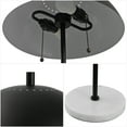 thumbnail image 4 of JONATHAN Y Ella 20.7" Dome Metal with Marble Base LED Table Lamp, Black/White, JYL1071B, 4 of 8