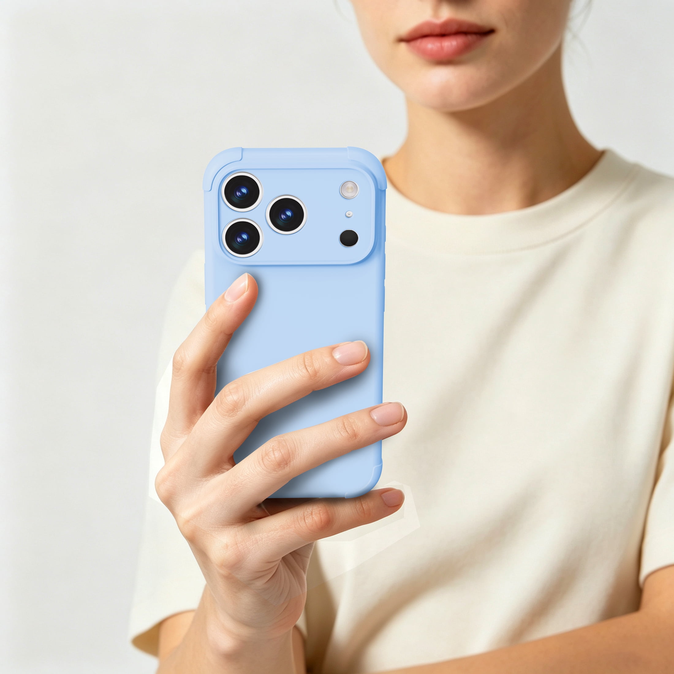 onn iPhone 18 Pro and iPhone 17 Pro Phone Case with MagSafe, Blue
