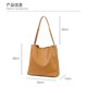 thumbnail image 4 of Bolso de mano de cuero de gran capacidad para mujer, diseño de nicho de moda, bolso simple, 4 of 5