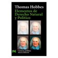 thumbnail image 1 of Libro Elementos De Derecho Natural Y Politico Tapa Blanda, Autor Thomas Hobbes, Editorial Alianza, 1 of 1