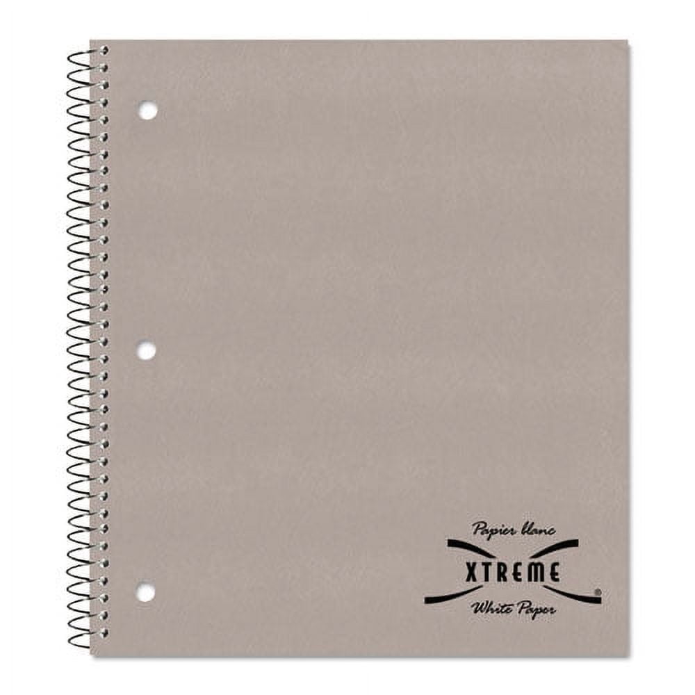 1-Subject Wirebound Notebook, 3-Hole Punched, Medium/college Rule, Randomly Assorted Front Covers, 11 X 8.88, 80 Sheets | Bundle of 5 Each