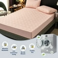 thumbnail image 5 of Ovzne All-Inclusive Mattress Protector - Soft Fibre Nonslip Bed Cover Suitable For Naked Sleep, 5 of 6