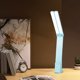 thumbnail image 5 of Lámpara de escritorio portátil de gran capacidad con batería integrada, delgada, multi brillo ajustable, gran área de iluminación, plegable, azul, 5 of 6