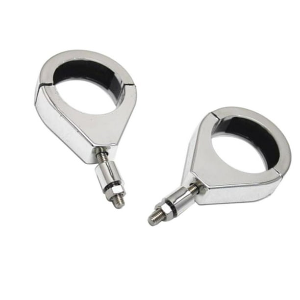 Luz de señal 41 mm Soporte de reubicación Abrazaderas Montaje para - Plata Unesdoc. Cola Montaje de soporte de luz