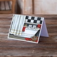 thumbnail image 2 of Westie Pour Le Bain Bathtime Greeting Cards and Envelopes Pack of 8, 2 of 2