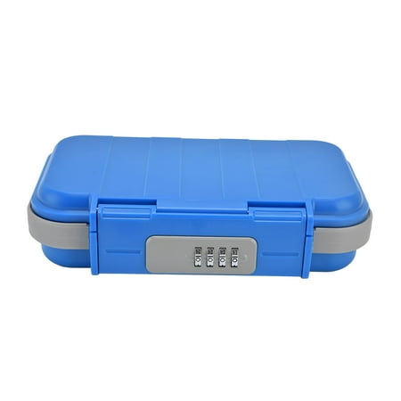 

CNMF Storage Lock Box Password Protection Lanyard Design Small Size Blue