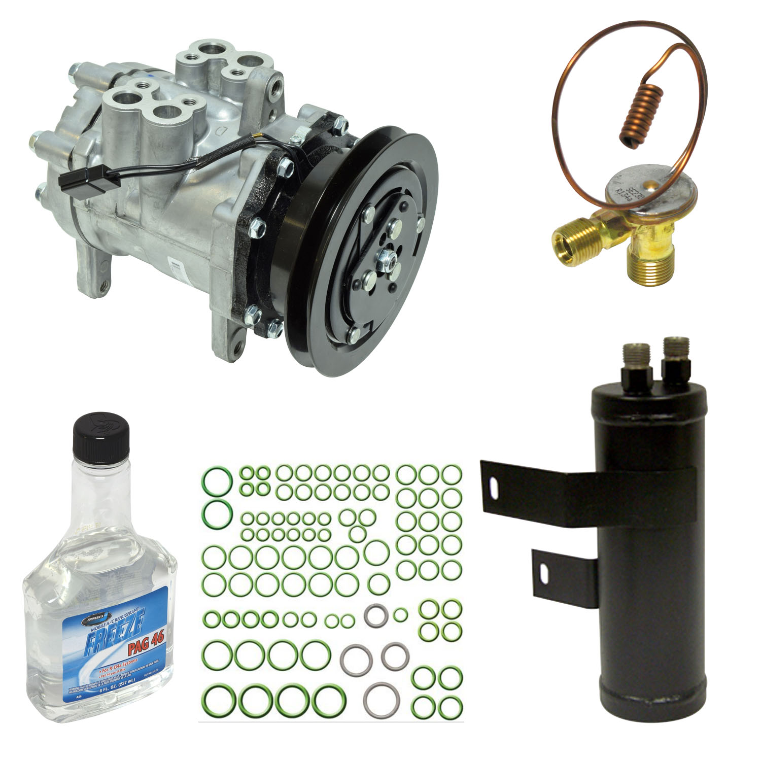A/C Compressor and Component Kit Compressor Replacement Kit