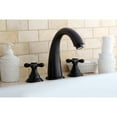 thumbnail image 2 of Kingston Brass KS5365AX Vintage Two-Handle Deck Mount Roman Tub Faucet, Oil Rubbed Bronze, 2 of 5
