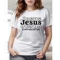 thumbnail image 1 of JESÚS ES MI SAN VALENTÍN Camiseta de algodón de talla grande para mujer con ajuste cómodo Camiseta para adultos, hombres, mujeres, adolescentes, jóvenes, adolescentes, jóvenes Camiseta deportiva infor, 1 of 6