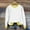 White, variant on Holzkary Sweatshirts for Women Hoodies Women's Contrasting Color Casual Long Sleeved Round Neck Sweatshirt Graphic Printed Pullover Top Comfy Fall Winter Outfits Clothes 2025 Fashion Blue L