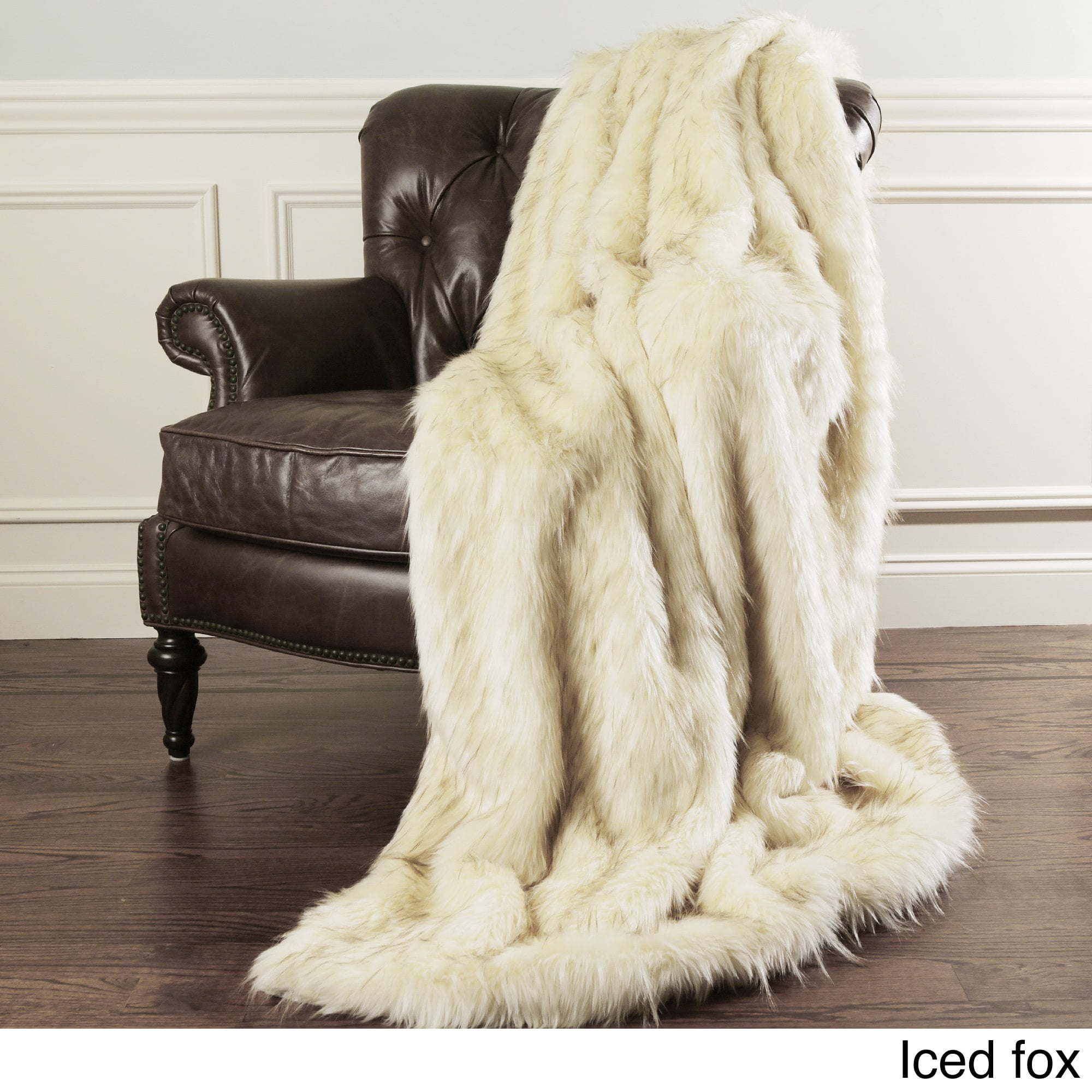 Shason Textile (1 Yard Precut) Luxury Faux Fur Wolf - Long Pile