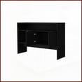 thumbnail image 6 of Sleek Black Modern Coffee Table with Discreet Storage & Decor Shelves for Living Room, 6 of 7