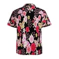 thumbnail image 3 of High Quality Hawaiian Shirts for Men Short Sleeve Aloha Beach Shirt Floral Summer Casual Button Down Shirts Blouses DFDDZD, 3 of 7