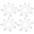 thumbnail image 6 of Hytrove Curtain Track Hooks Smooth Movement for Homeowners 50Pcs 1.1x0.2x0.0in, 6 of 8