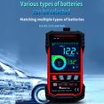 thumbnail image 3 of yeacher TOOLTOP Advanced Battery Analyzer with 3.2" Color Display, Dual Voltage Support (12V/24V), Comprehensive Testing Features Including Temperature & Charging Capacity, Built-in Safety, 3 of 6
