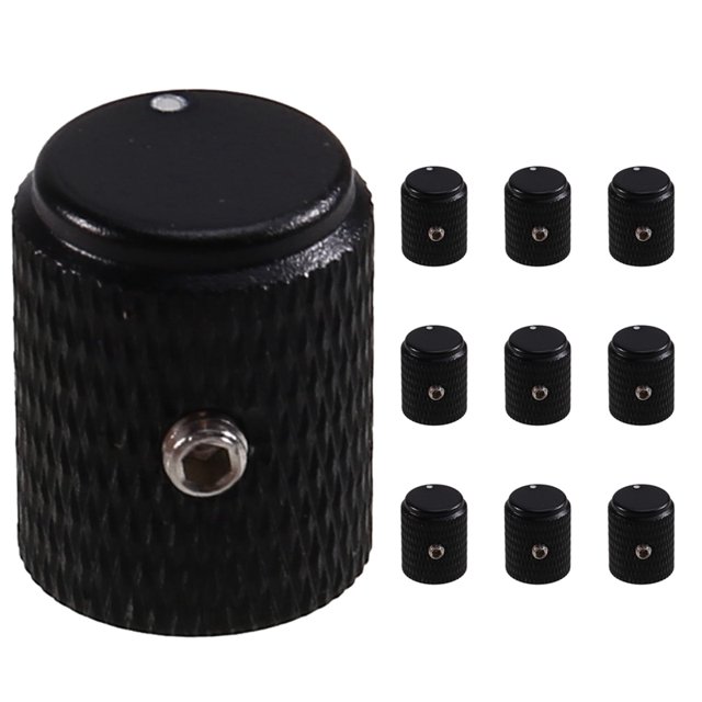 10 Perillas de Volumen y Tono Rápido de Repuesto para Bajos de Precisión o Guitarras Eléctricas CKB031, 12 X 15 mm.