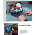 thumbnail image 2 of Teclado Keyboard para Para Galaxy Tab S6 Lite P610 Negro Genérica Compatible Tab S6, 2 of 2