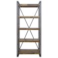 thumbnail image 3 of Yosemite Home Decor Austen 75"x31" Large Wood Shelving Unit in Natural, 3 of 7