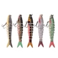 thumbnail image 2 of Señuelo De Pesca Articulado Múltiple, Señuelo De Pesca 5PCS Para Agua Salada, 2 of 8