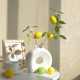 thumbnail image 5 of Rama de Limonero Artificial | Ramo de Limones y Hojas Artificiales | Centro de Mesa para Decoración Del Hogar | Arreglo Floral para Jarrón de Mesa para Sala de Estar, Comedor U Oficina | 50 Cm, 5 of 7