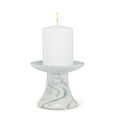 thumbnail image 1 of 3.75" Marble Look Cone Pillar Candle Holder, 1 of 1