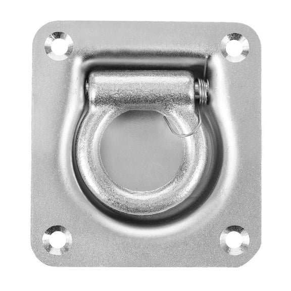 Heavy Duty Steel Car Trailer D- Anchor - Cargo Tie Down for Secure Load Transport