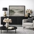 thumbnail image 3 of Framed Canvas Wall Art Minimalist Nature Landscape Print for Living Room Decoration - 24"x36" BLACK, 3 of 8