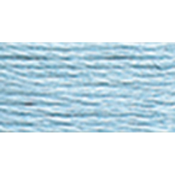DMC Pearl Cotton Ball Size 8 87yd-Very Light Blue