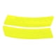 thumbnail image 2 of 2 Unidades Rueda Llanta Cejas Etiqueta Engomada Reflectante Decoración Señal de Advertencia Amarillo Yotijar Etiqueta engomada de las cejas de la rueda del coche, 2 of 9