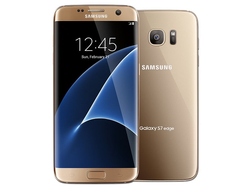 Refurbished Unlocked Samsung Galaxy S7 Edge 32gb Smartphone Gold G935u Walmart Canada