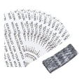 thumbnail image 1 of 1000 Piezas de Bandas de Encogimiento, Bandas de Encogimiento Perforadas Transparentes de 67*27mm, Bandas de Envoltura Térmica para Botellas, 1 of 7