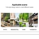 thumbnail image 5 of Casa de hadas iluminada con energía solar, adorno de jardín, lámpara de resina con forma de casa del árbol y control de luz por inducción para decoración del hogar., 5 of 5