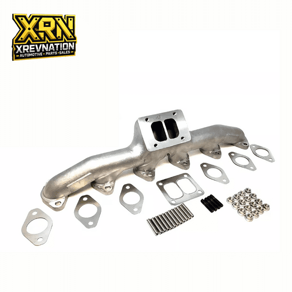 T4 Mount 2nd Gen Swap Stainless Exhaust Manifold for 1998–2019 Ram 5.9L 6.7L Cummins Diesel
