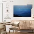 thumbnail image 4 of Elephant Stock Blue Ridge Mountains Haze Wall Art - Horizontal Canvas Wall Art - Living Room Wall Decor - Wellness Canvas - Blue And Black Decor By Marty Hulsebos - 51" x 34", 4 of 4