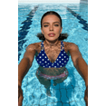 thumbnail image 5 of UZMOG Bikini Sets for Women, American Flag Swimsuit for Women Push Up V Neck Bathing Suit Cross Back Two Piece Swim Suits for Women Independence Day, 5 of 9