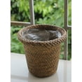thumbnail image 3 of Rustic Woven Basket Planters Practical Versatile Storage Basket for Balcony Living Room Porch - Primary Colors, 3 of 7