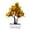 Orange, variant on Visland Artificial Bonsai Tree Faux Potted Plant with White Pot