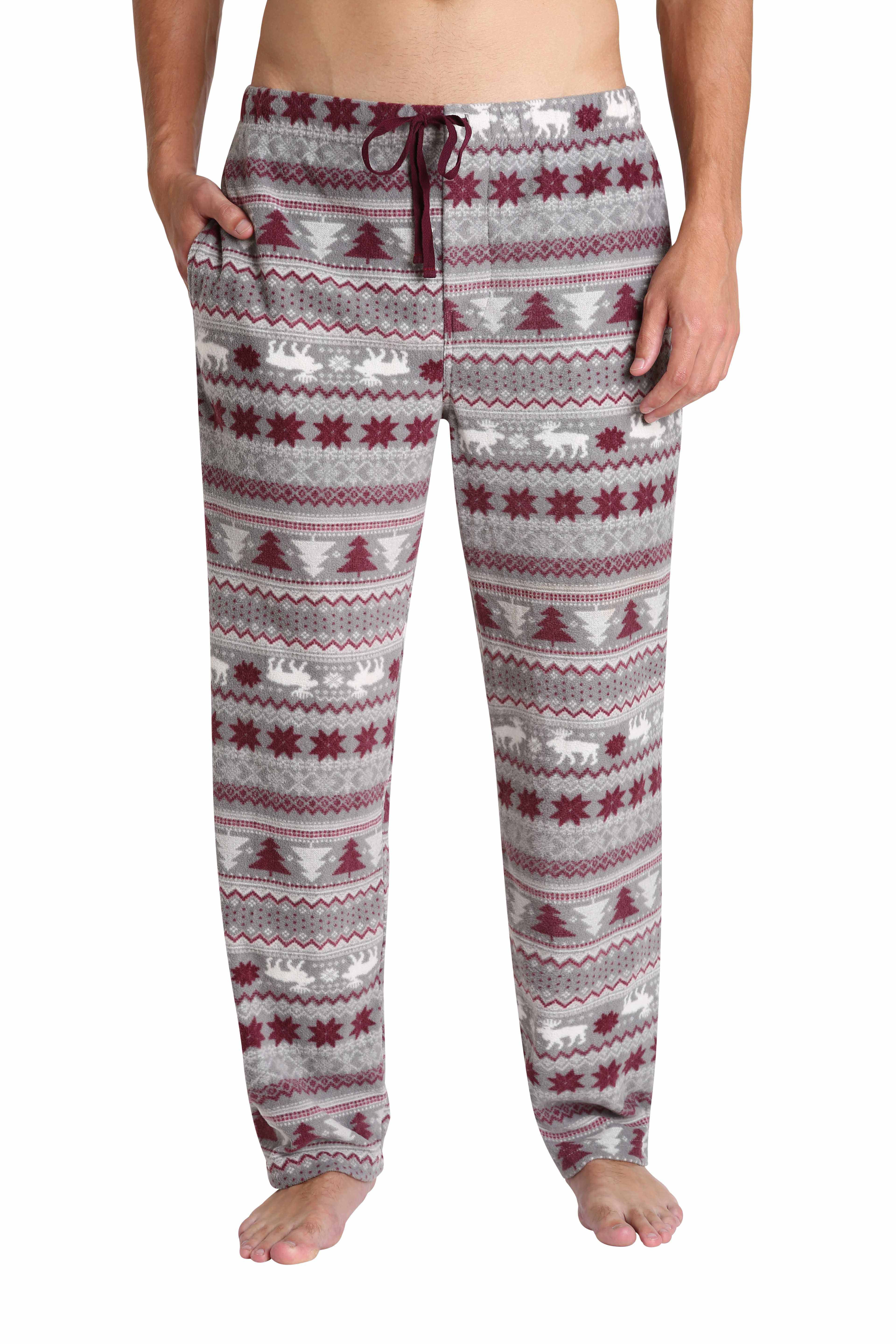 SLEEPHERO Mens Pajama Pants Fleece 