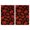 Halloween Red Pumpkins, variant on 2 Pcs Funny Kitchen Towels,Halloween Scarecrow and Pumpkins At Night Microfiber Dish Towels,Kitchen Tea Towels,Kitchen Towel Set (18" X 26")