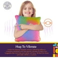 thumbnail image 6 of Special Supplies Vibrating Pillow Sensory Pressure Activated for Kids and Adults, 12” x 12” Plush Minky Soft Cover, Colorful, 6 of 8
