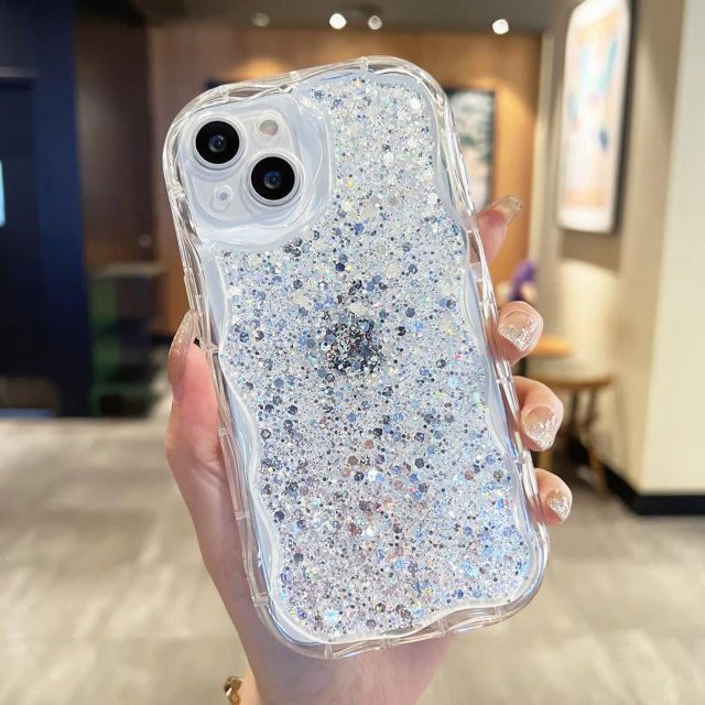 Funda Realme C55 Caso Rosa Plata Brillante anti Caída Y Carcasa Del Teléfono Para Realme C53 C35 C33 C30 C21Y C25Y C20 C15 C11 2 Pro 5 10 Narzo 50 5G TPU Protectora Suave