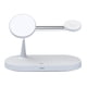 thumbnail image 2 of Cargador inalámbrico 3 en 1 de 15 W Magsafe para S10, S9, S8, S7, 12 Pro Max blanco, 2 of 9