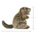 thumbnail image 4 of Marioneta de mano Folkmanis Groundhog, marrón, tostado y blanco, 4 of 4