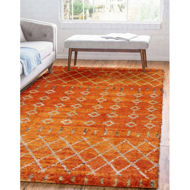 ECARPET Modern Area Rug for Living Room, Dining Room and Bedroom Terra Collection