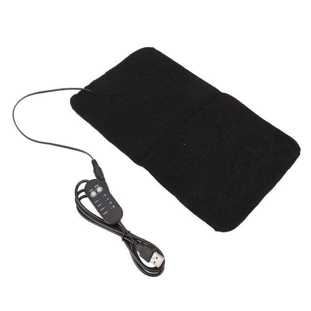 USB Heating Waist Pad, Timer Adjustable Temperature Electric Heating Pad for Waist for Pet for Waist