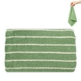 thumbnail image 5 of Dznils 100% Cotton Striped Hand Towels for Bathroom, Ultra Soft Absorbent, 13" x 30", Green, 2 Count, 5 of 12