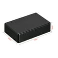 thumbnail image 3 of 2Pcs 70 x 45 x 18mm Electronic Plastic DIY Junction Box Enclosure Case Black, 3 of 4