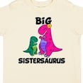 thumbnail image 4 of Inktastic Big Sistersaurus Girls Toddler T-Shirt, 4 of 5