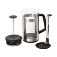 thumbnail image 2 of OXO French Press Coffee Maker Brew and Serve Glass Carafe 8 Cup, 2 of 7